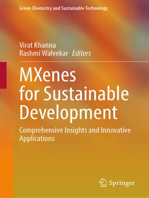 cover image of MXenes for Sustainable Development